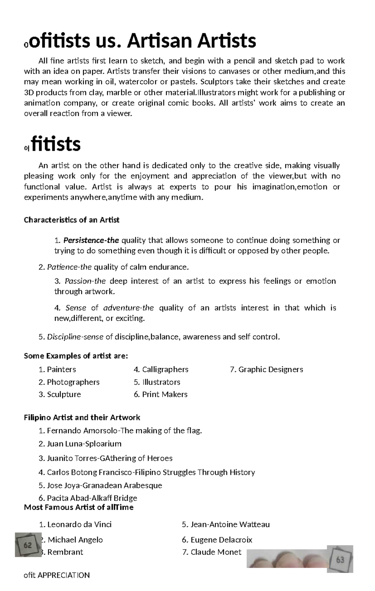 Art Appreciation Midterm Study Guide - ART 101 - Studocu