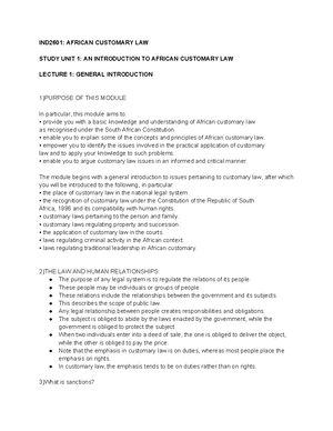 CRW2601 - Unisa - General Principles of Criminal Law - Studocu