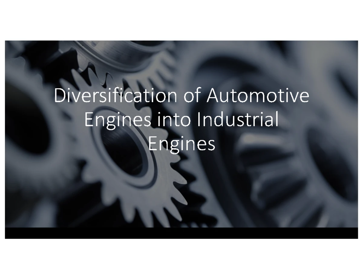 Bus 225 project two presentation automotive industry trend summary