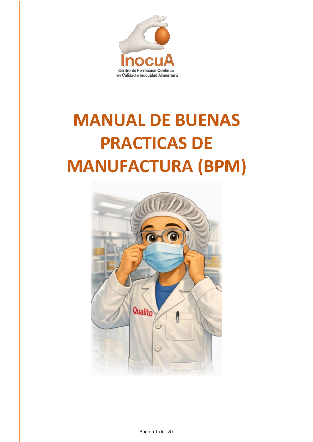 Manual de Buenas Prácticas de Manufactura (BPM) - INOCUA 2026 - Studocu