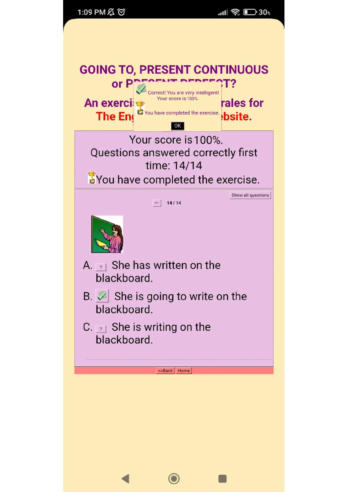Present Perfect Simple Exercises: Practice & Quiz (ENG 101) - Studocu