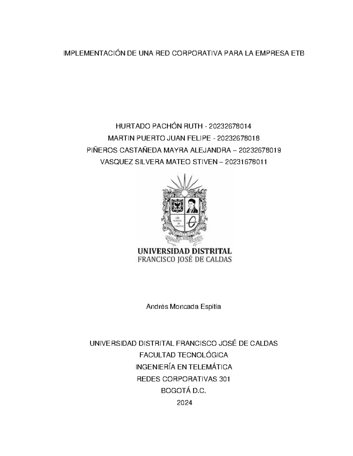 RC301: Factibilidad de Implementación de Intranet en ETB - Document Preview