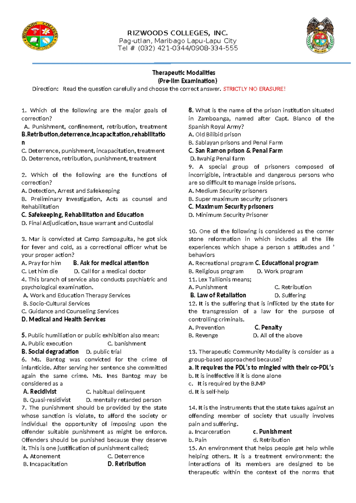 NAPOLCOM EXAM REVIEW: Comprehensive Study Guide for Success - Studocu