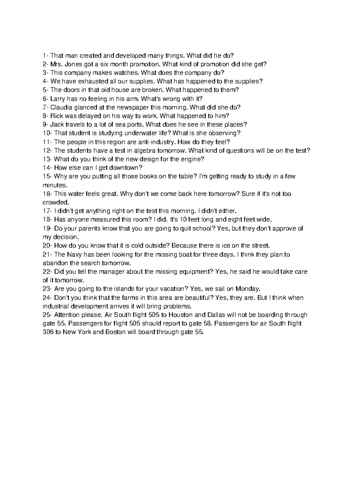 Book 25 Script - ALCPT Practice Questions and Scenarios - Studocu