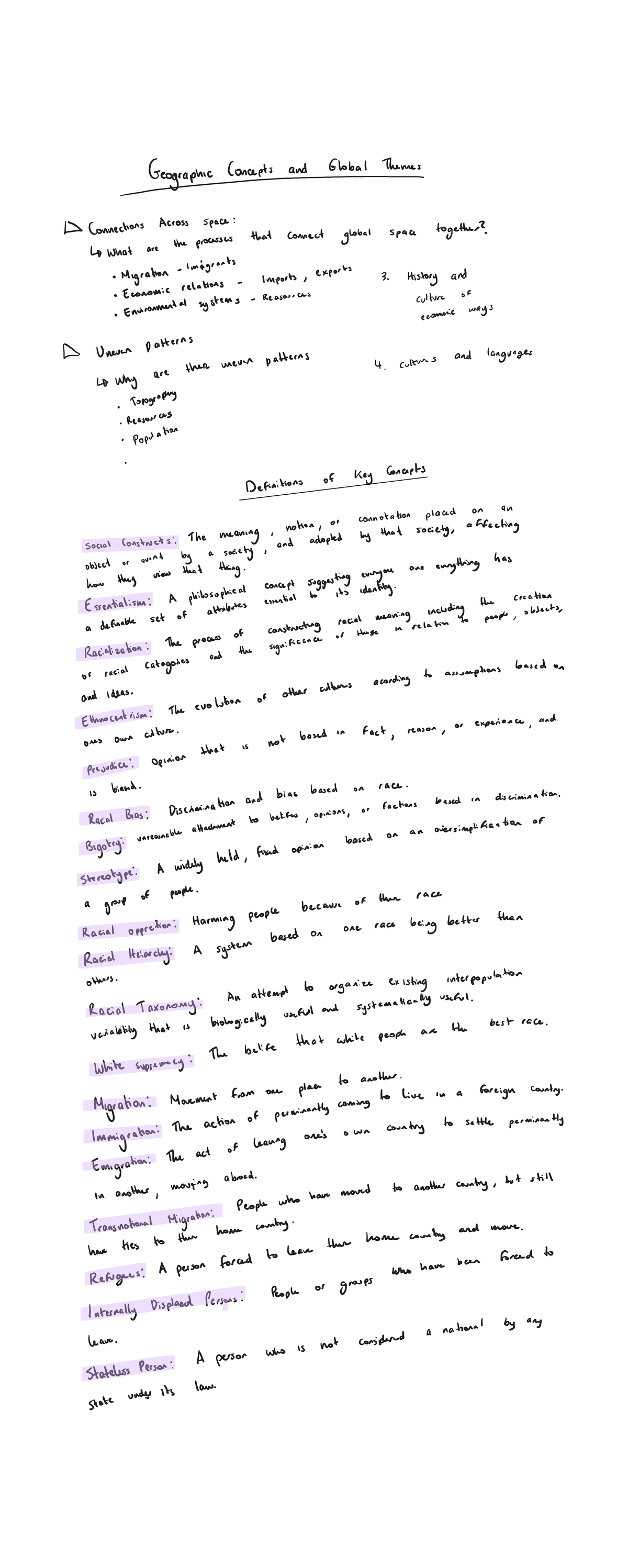 Geography 101: Key Terms and Concepts in Global Migration and Culture ...