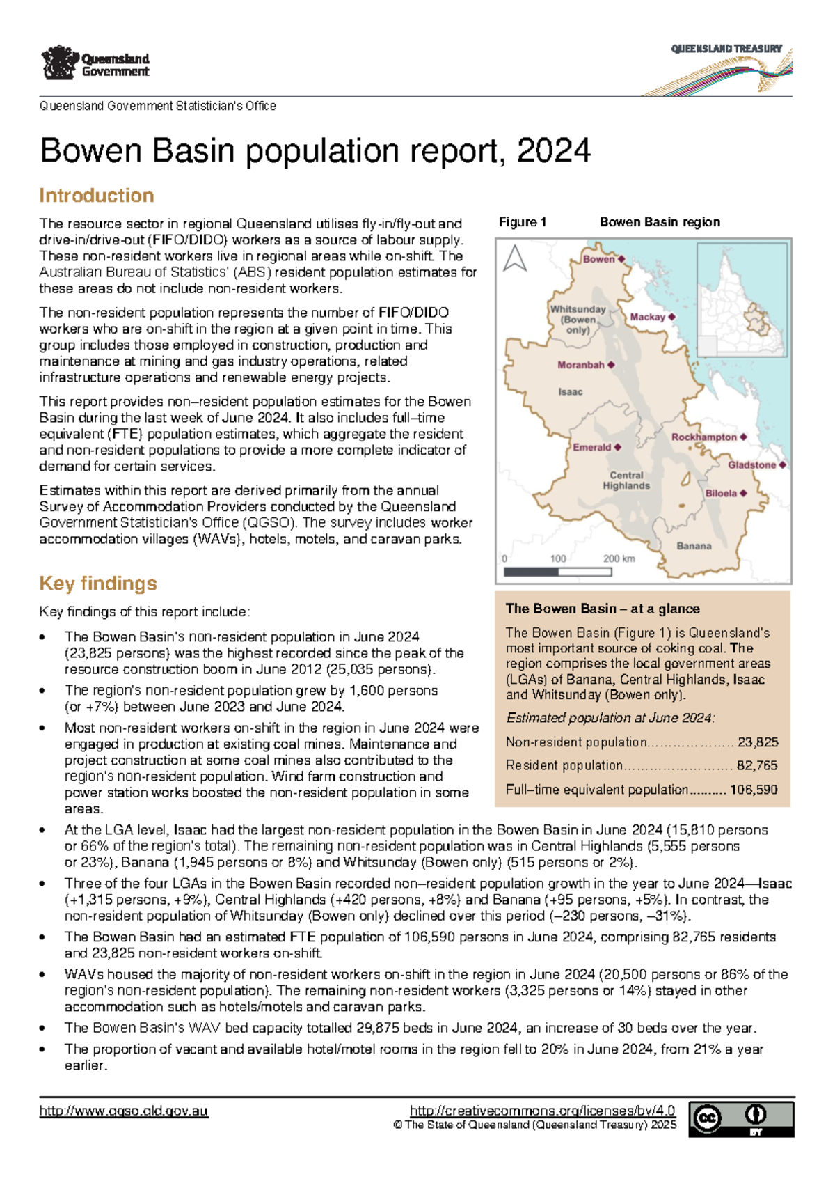 Bowen Basin Population Report 2024: Insights and Key Findings - Studocu