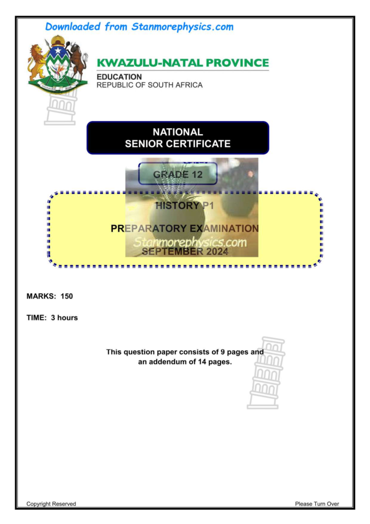 Httpsstanmorephysics - Downloaded from Stanmorephysics PROVINCE ...