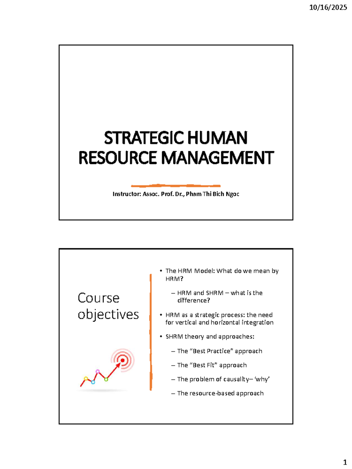 06 SHRM - Strategic Human Resource Management Lecture Notes - Studocu