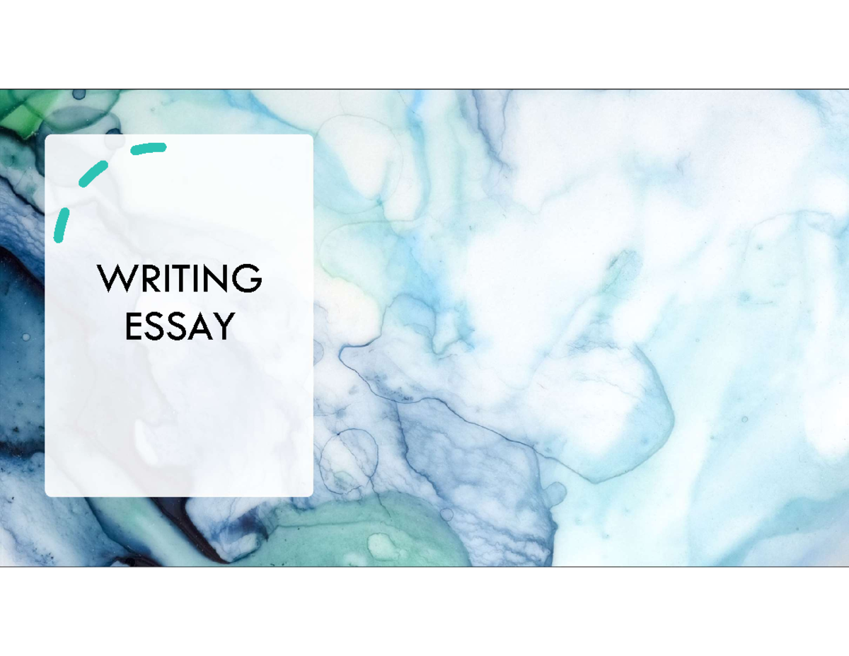 Essay Writing Guide: Tips and Structure for Effective Essays - Studocu
