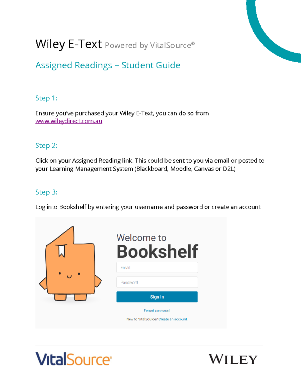 Assigned Student Readings - Wiley E-Text Powered by VitalSource ...
