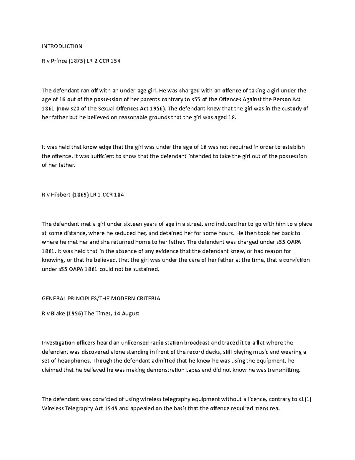 Strict Liability Cases: Understanding Legal Principles and Examples ...