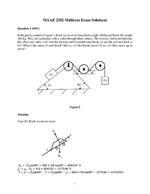 Torsion of a Hollow Circular Shaft-MAAE 2202 - Maae 2202 - Carleton ...