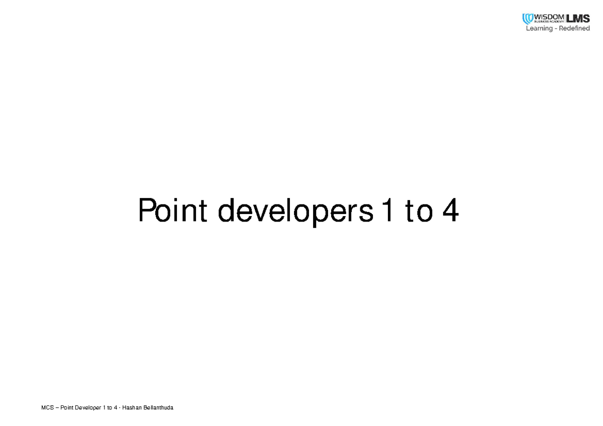 MCS Point Developer 1 to 4: Evaluating Airport Lounges Impact and Risks ...