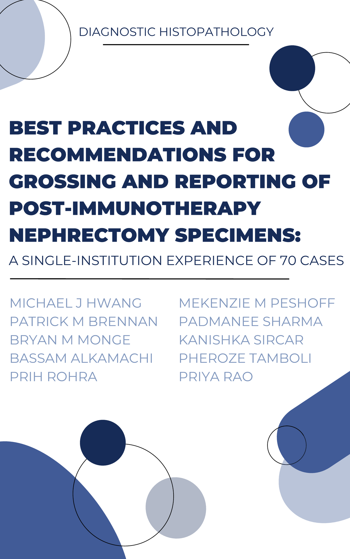 Best Practices in Diagnostic Histopathology: Nephrectomy Specimens ...