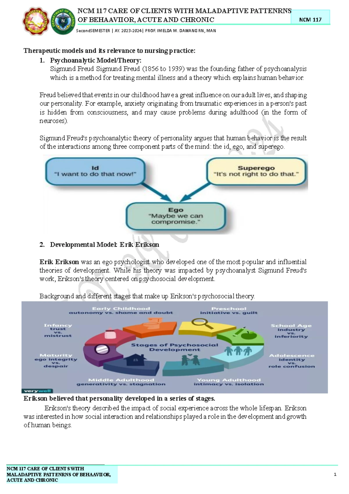 NCM 117 Final Exam Notes: Care of Clients with Maladaptive Behaviors ...