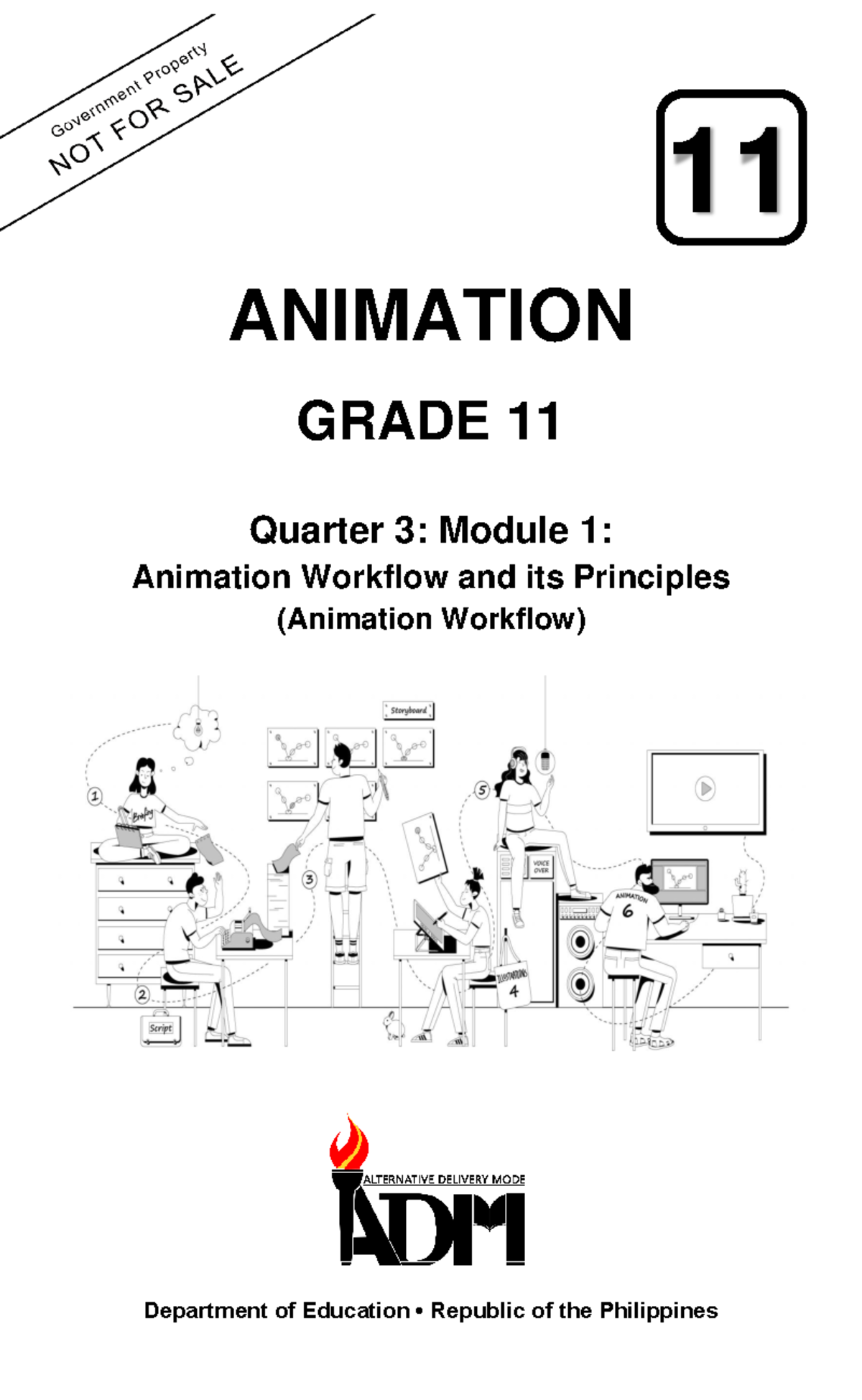 Q3 Module 1: Animation Workflow & Principles for Grade 11 - Studocu