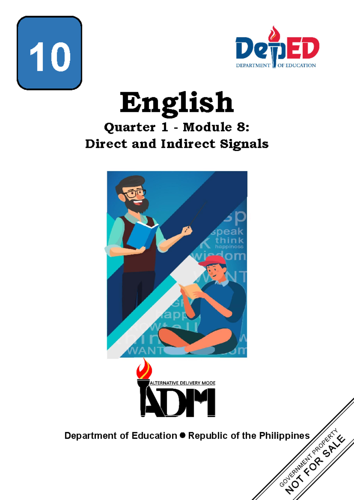 English 10 Q1 Mod8: Understanding Direct and Indirect Signals - Studocu