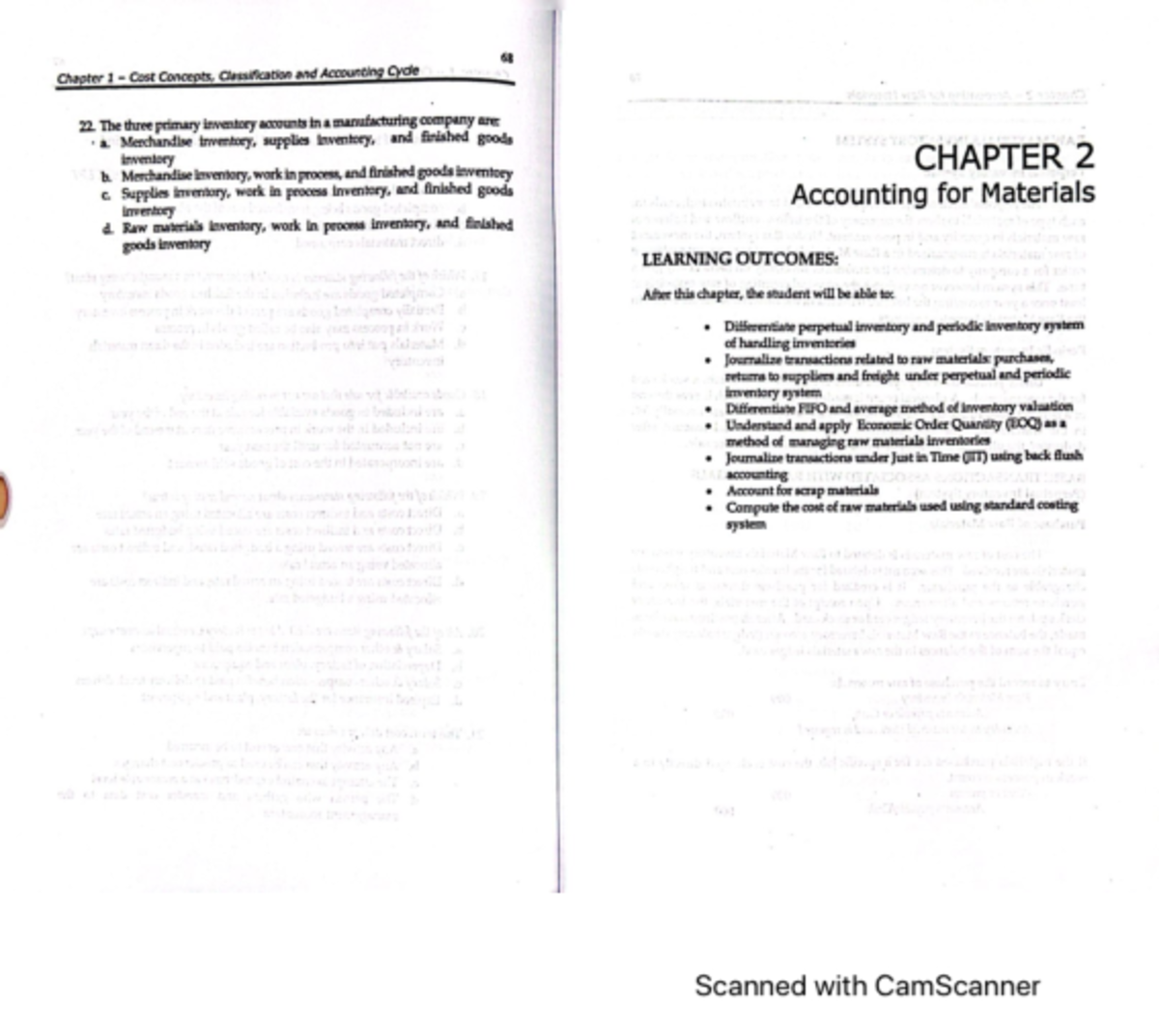 Cost Accounting Rante: Chapter 2 Insights and Key Concepts - Studocu