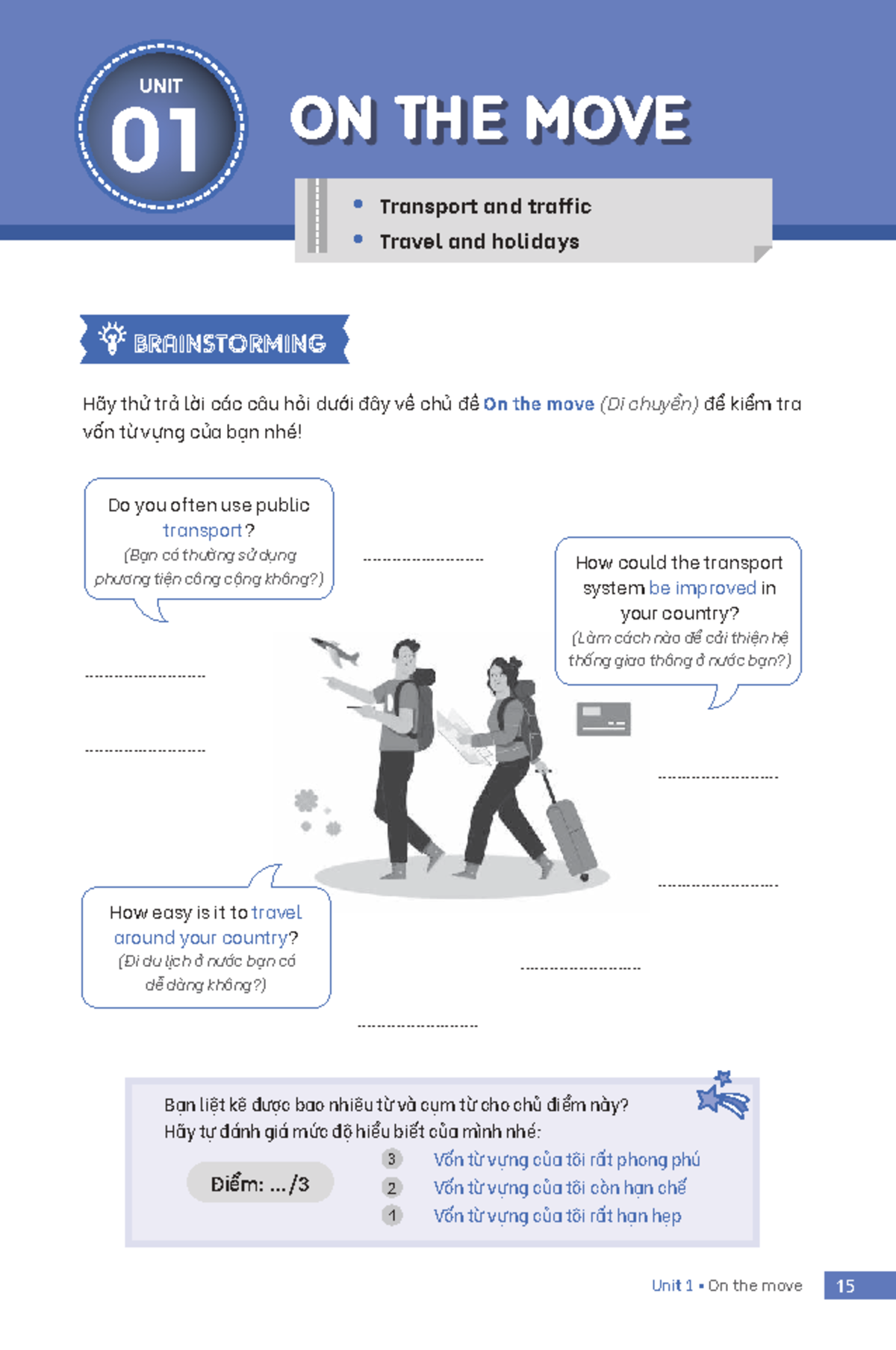 Từ vựng IELTS 8.0 - UNIT 01: On the Move (Transport & Travel) - Studocu