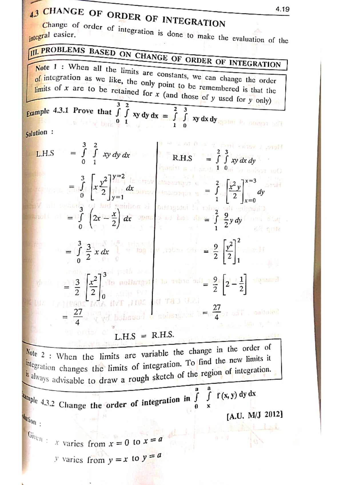 Imprpoper integrals - Improper integration - Improper Integrals 7 7 ...