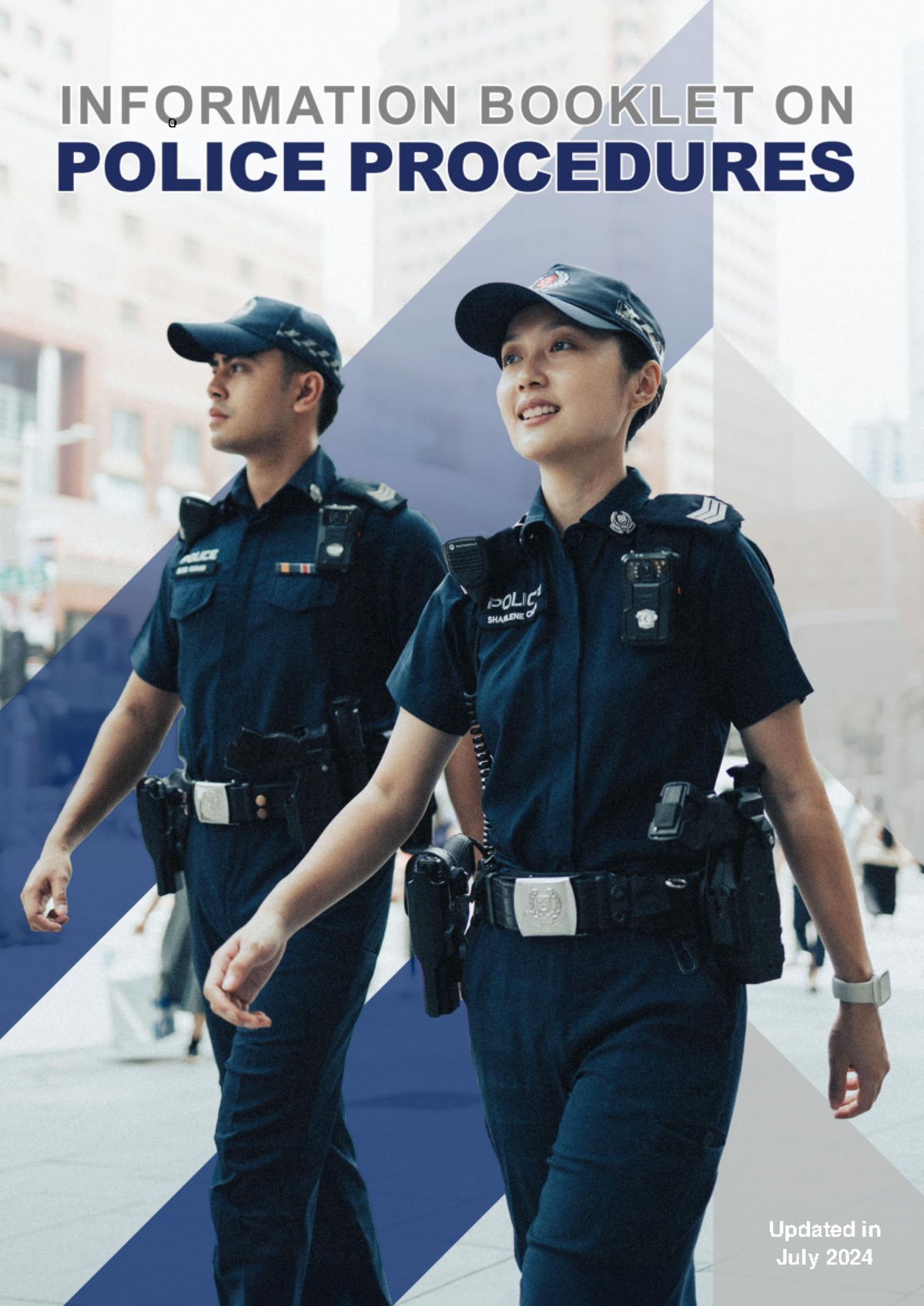 Information Booklet on Police Procedures (SPF) - July 2024 - Studocu