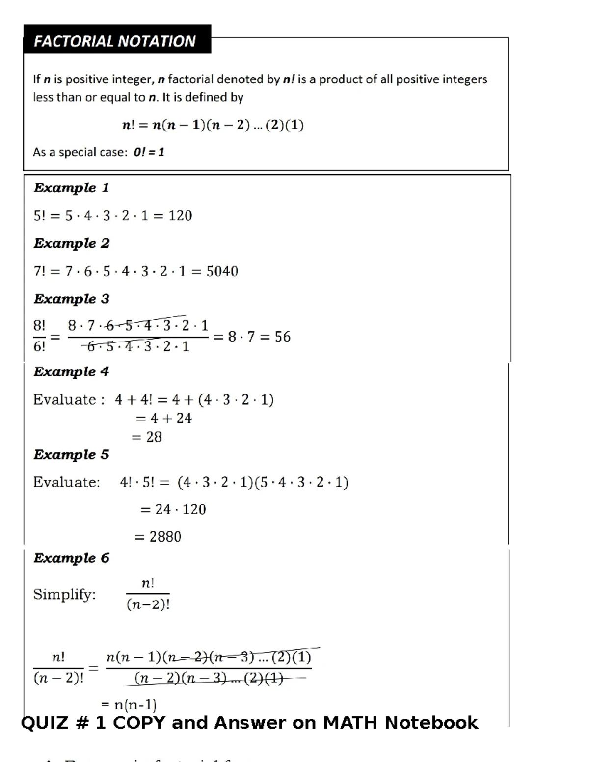 M10 Q3 W5 - Grade 10 Math Lesson on Permutations - Studocu