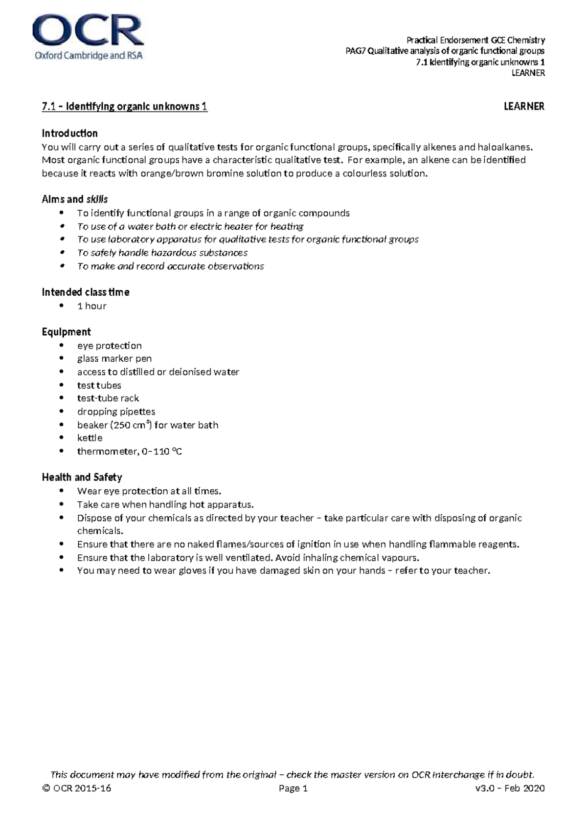 QUALITATIVE ANALYSIS CHEMISTRY GCE visual data 3