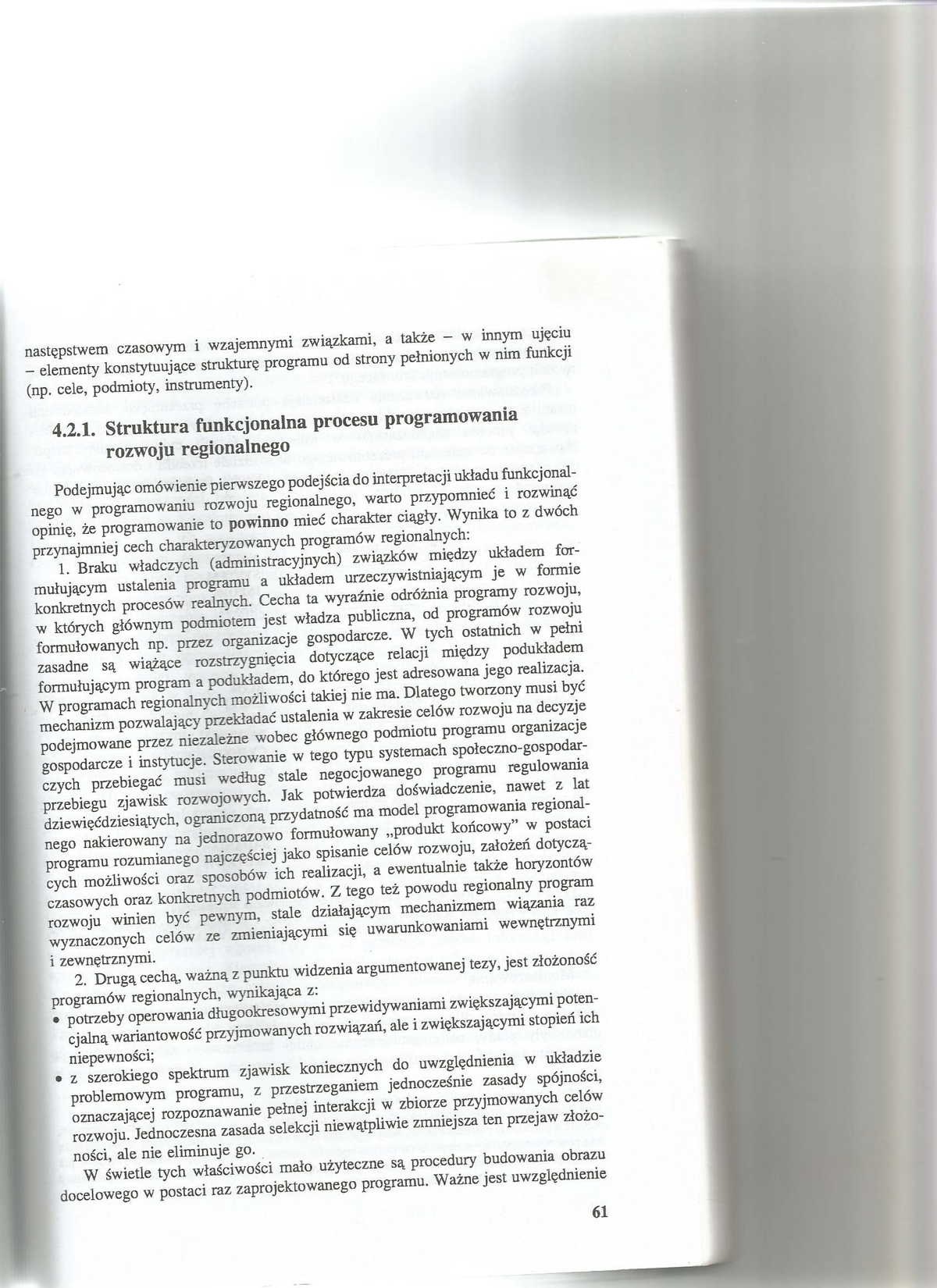 Fazy 1: Opis Fazy w Programowaniu Rozwoju Regionalnego - Studocu