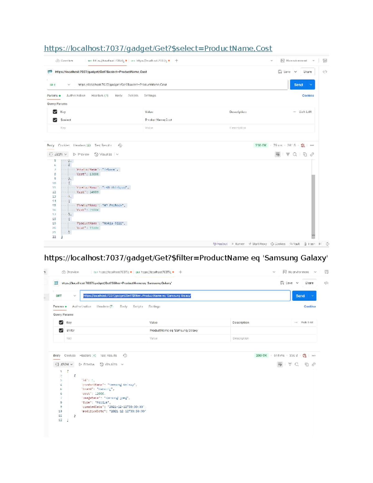 Lab OData Overview: GET Requests and Parameters Analysis - Studocu