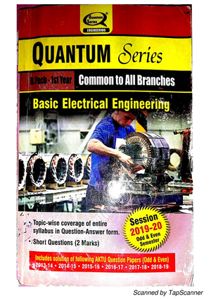 BEE-101 Unit 5 - aktu 1st year electrical engineering - Course Material ...
