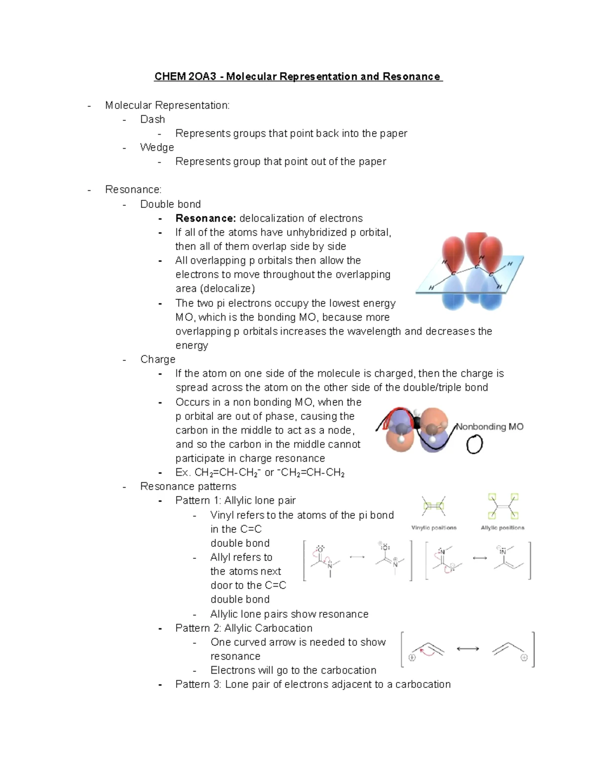 Chemistry 101: Unit One Notes on Atomic Theory and Bonding - Studocu