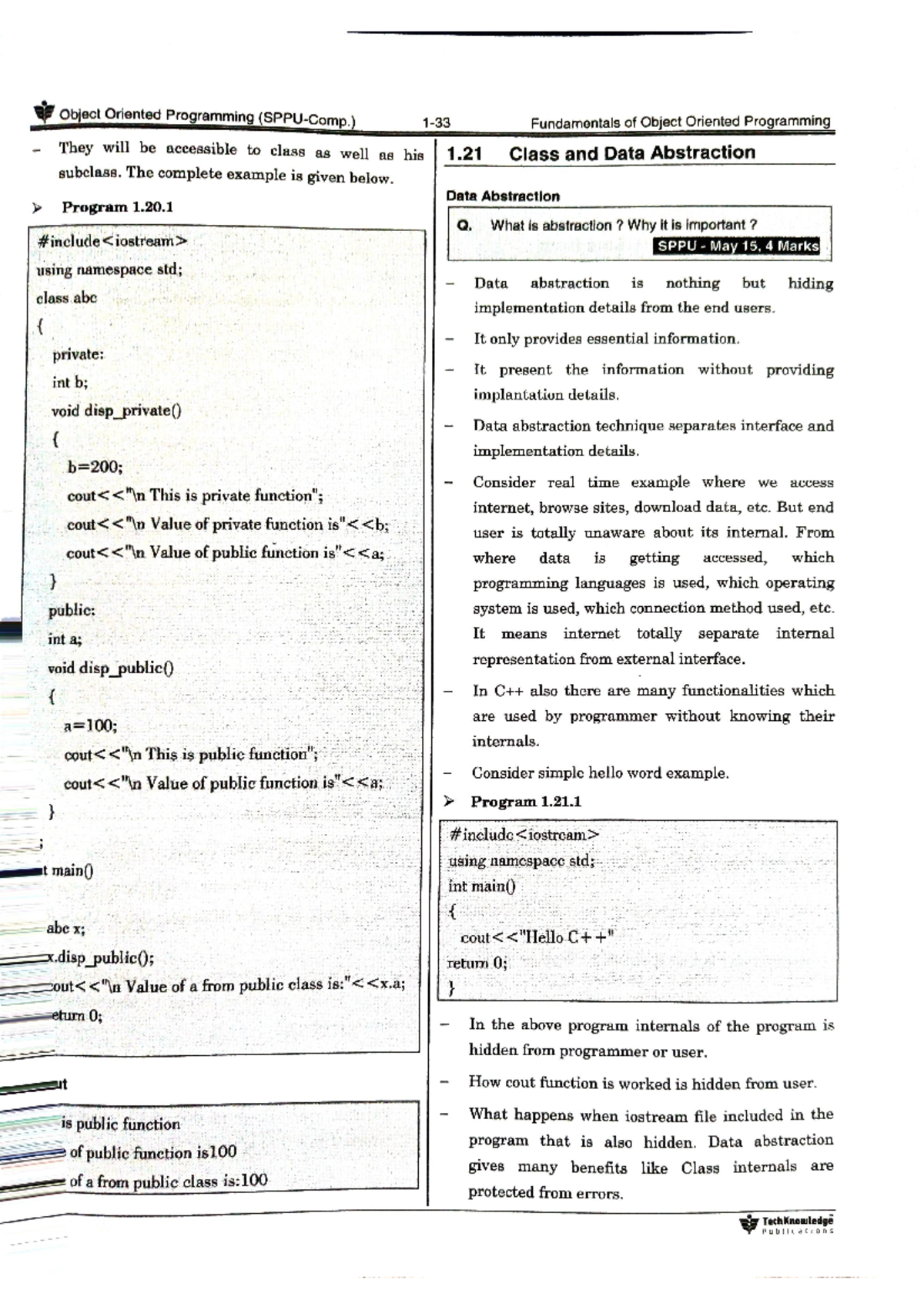 Oop - unit 1 ,2 - Object oriented programming - Studocu