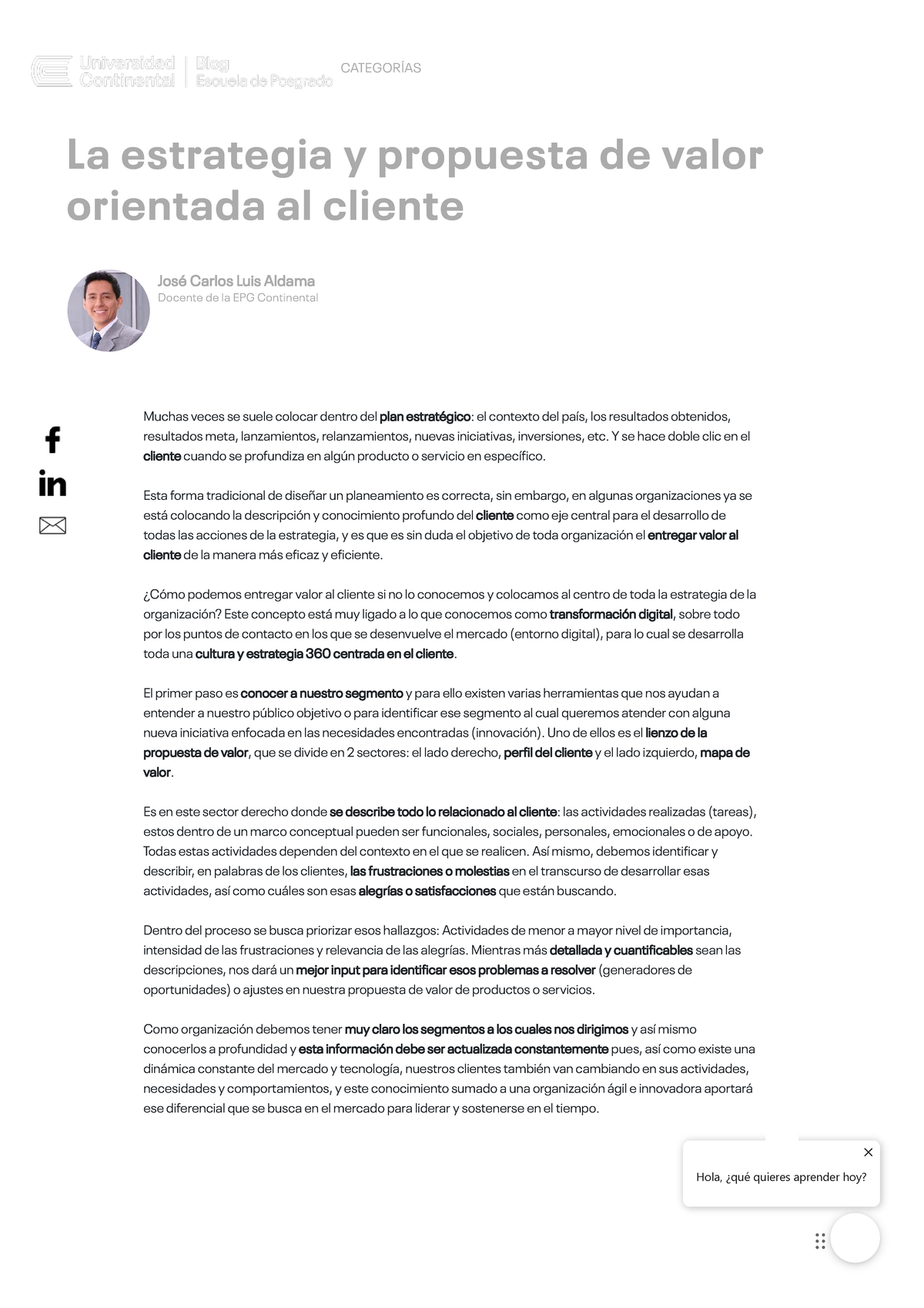 SEM 04 - LO - Estrategia y Propuesta de Valor Centrada en el Cliente ...