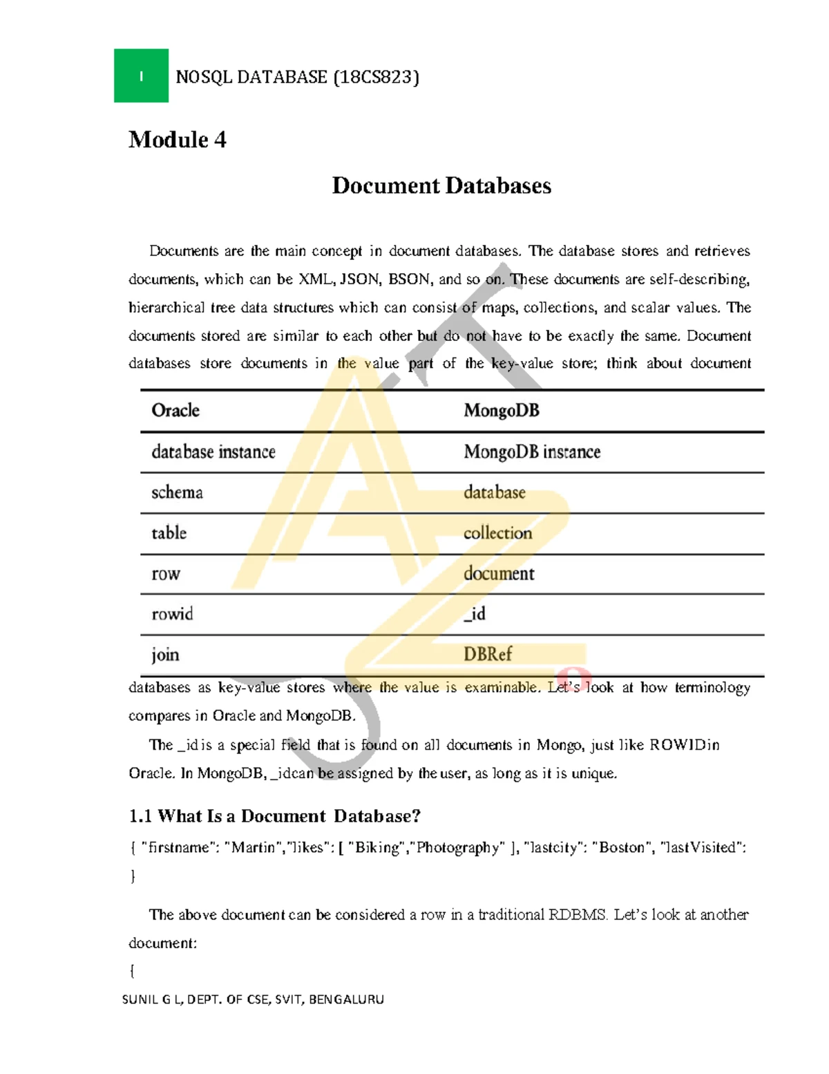 NoSQL Mod5 - Understanding Graph Databases and Their Applications - Studocu
