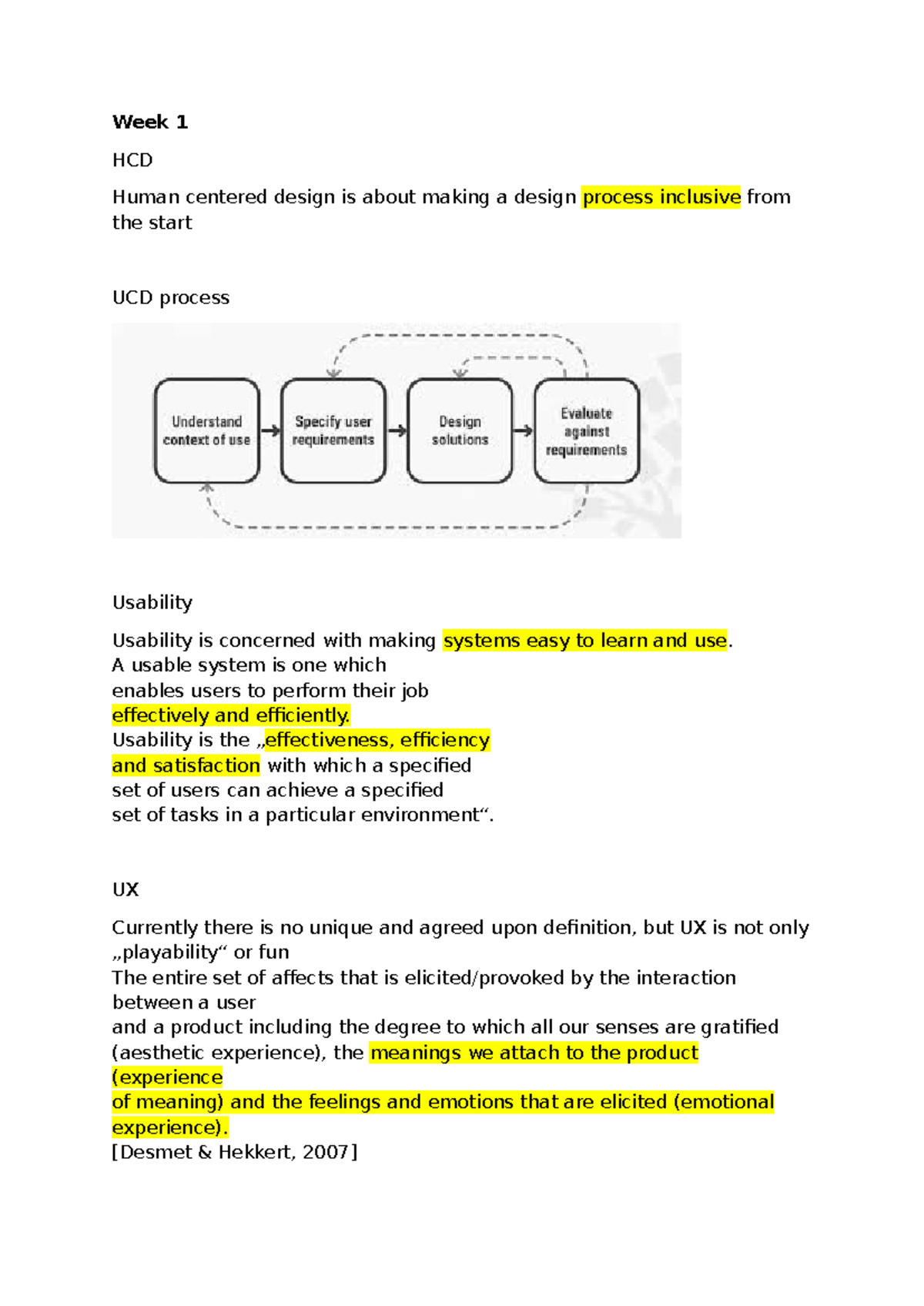 HCD Week 1 Overview: Human-Centered Design Essentials and Evaluation ...