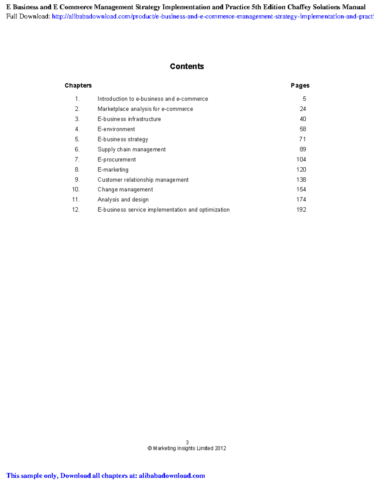 E business and e commerce management strategy implementation and ...