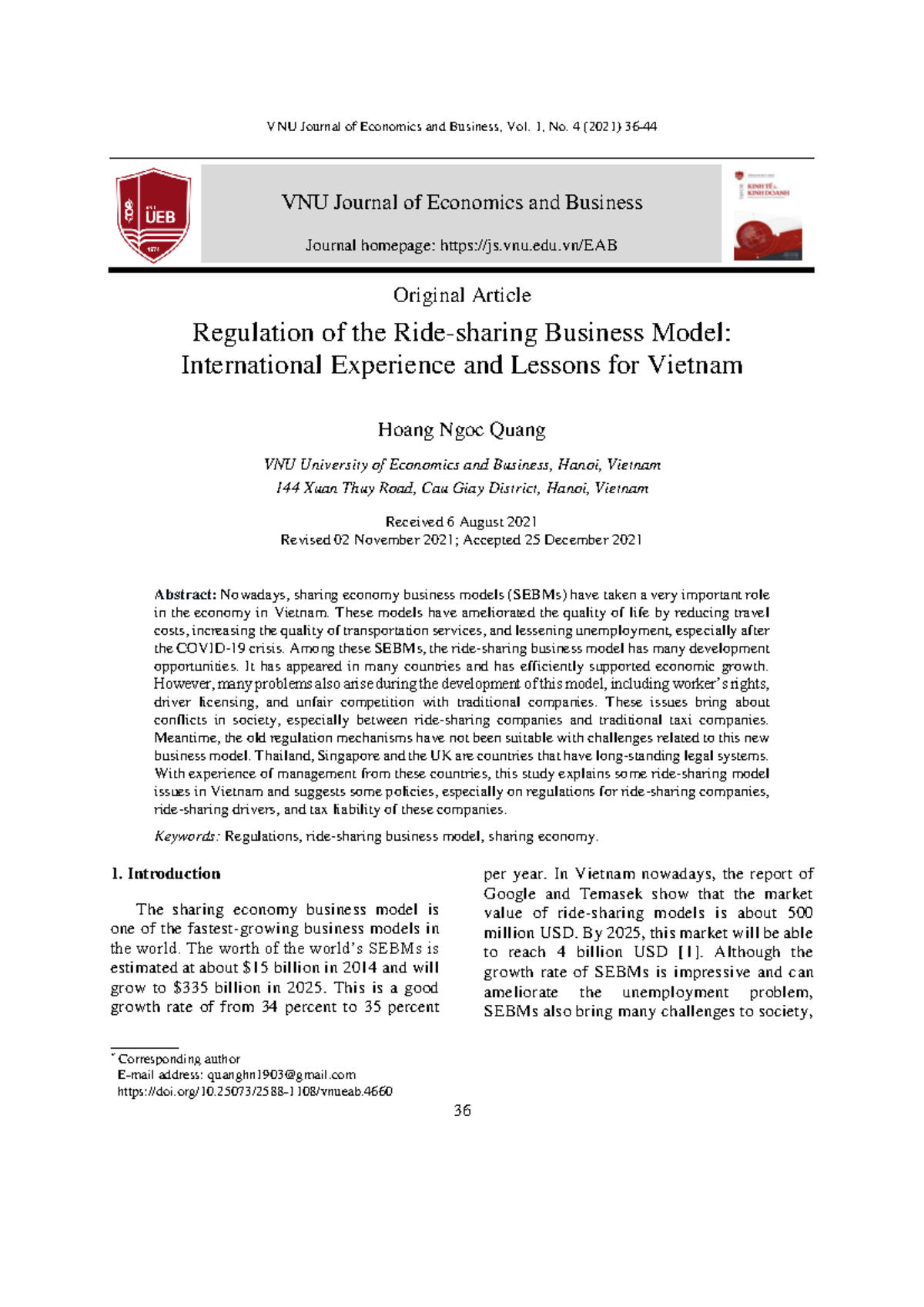 4660 37 11307 1 10 20211222 - VNU Journal of Economics and Business ...