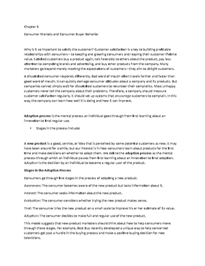 Chapter 4k - Lecture notes 4 - Chapter 4 Managing Marketing Information ...