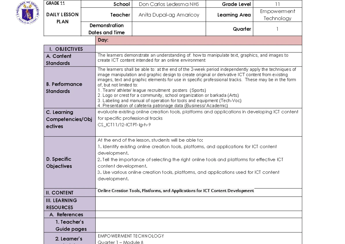 FS1- Lorimar-PDF - This is the complete episode of Field Study 1 - This ...