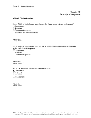 Case Solutions for Strategic Management - CASE SOLUTIONS FOR STRATEGIC ...