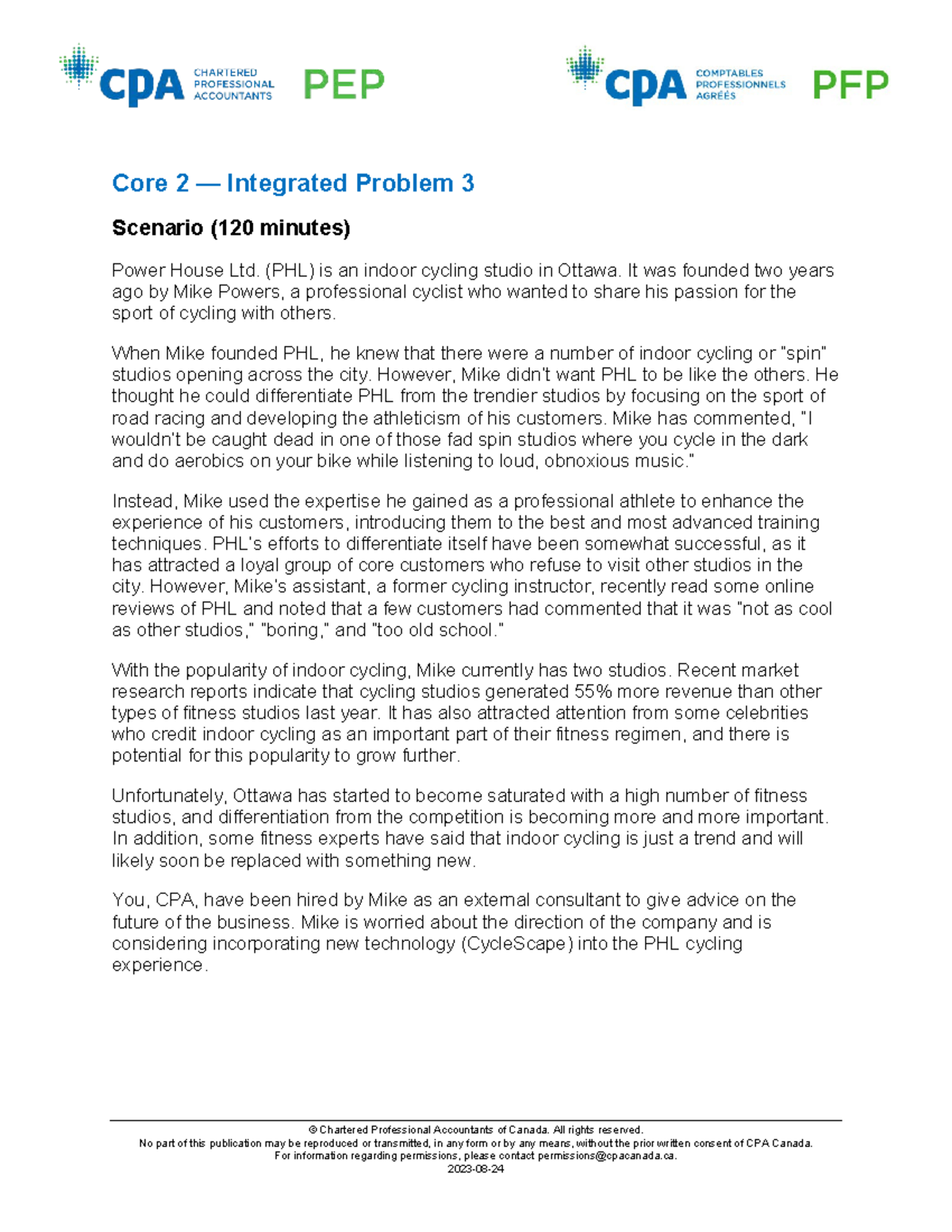 CO2-2501E-IP03 - SWOT Analysis for Power House Ltd. (PHL) - Studocu