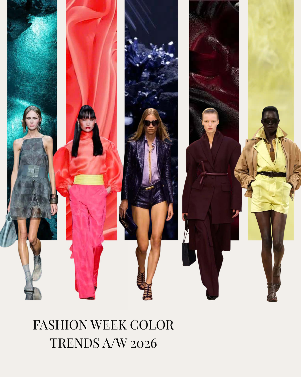 FASHION WEEK COLOR TRENDS 2026: Key Shades for Fall/Winter - Studocu