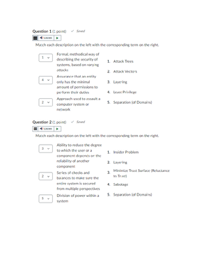 6-0 Knowledge Check - Overall Grade (Highest Attempt) A Question 1 ...