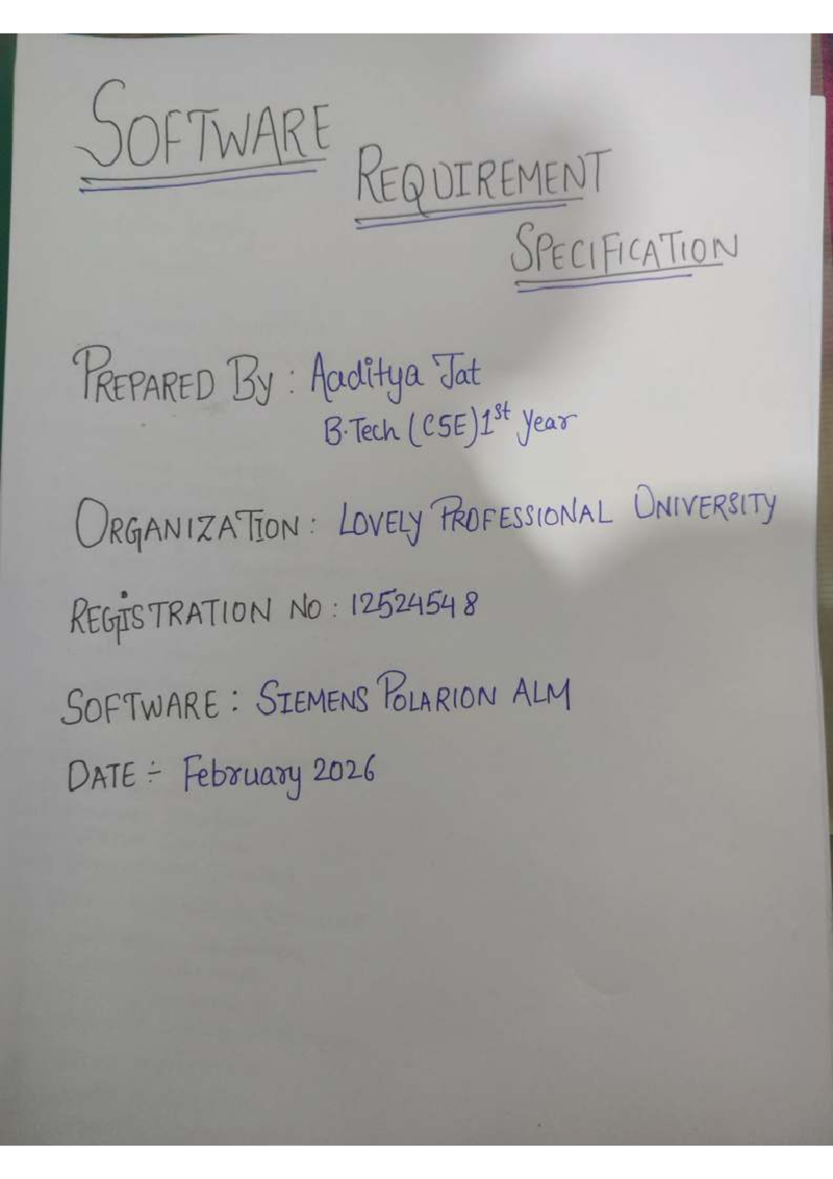 1. Overview of ALM Requirements and Document Conventions for P11 - Studocu
