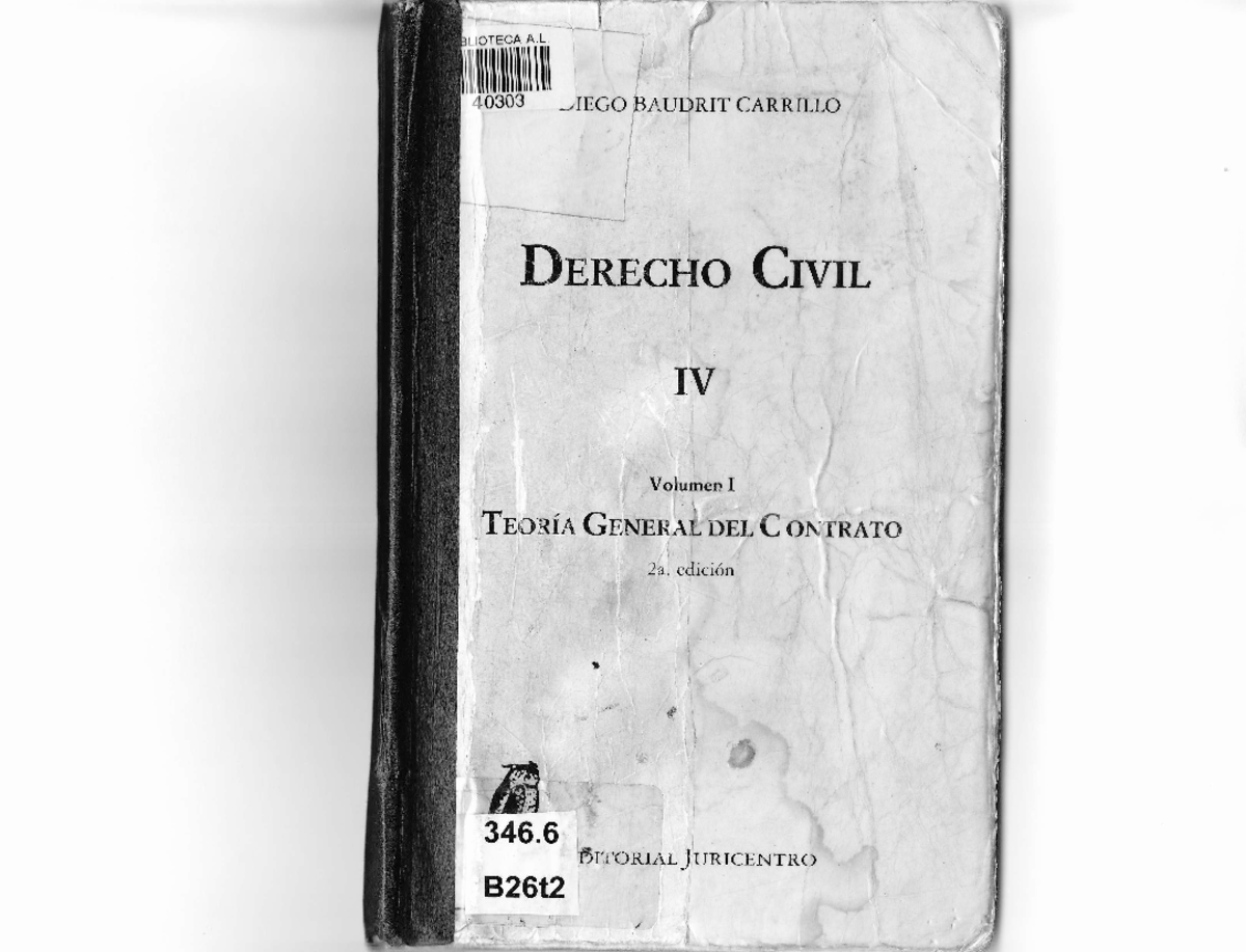 Teoría General del Contrato - Diego Baudrit Carrillo (2a Edición) - Document Preview
