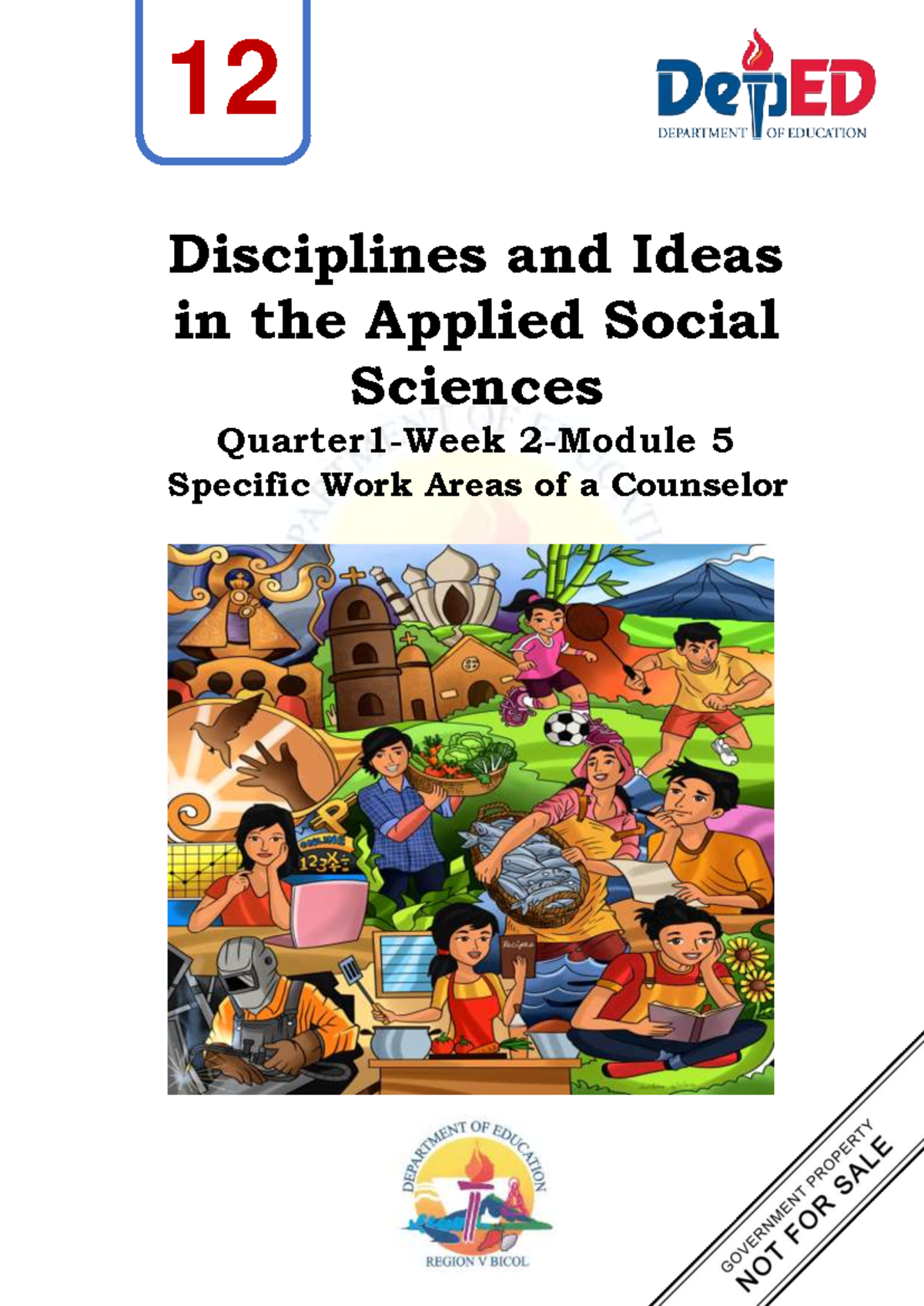 Diass Q1-W2-Module 5: Specific Work Areas of a Counselor - Studocu