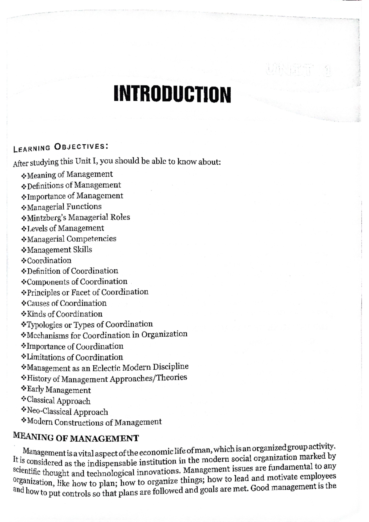 MPA Unit-1: Introduction to Key Concepts and Foundations - Studocu