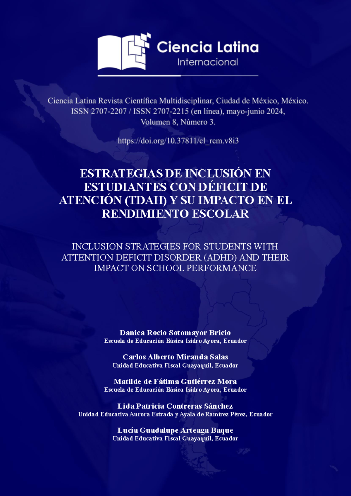 Estrategias de Inclusión para Estudiantes con TDAH y su Impacto ...