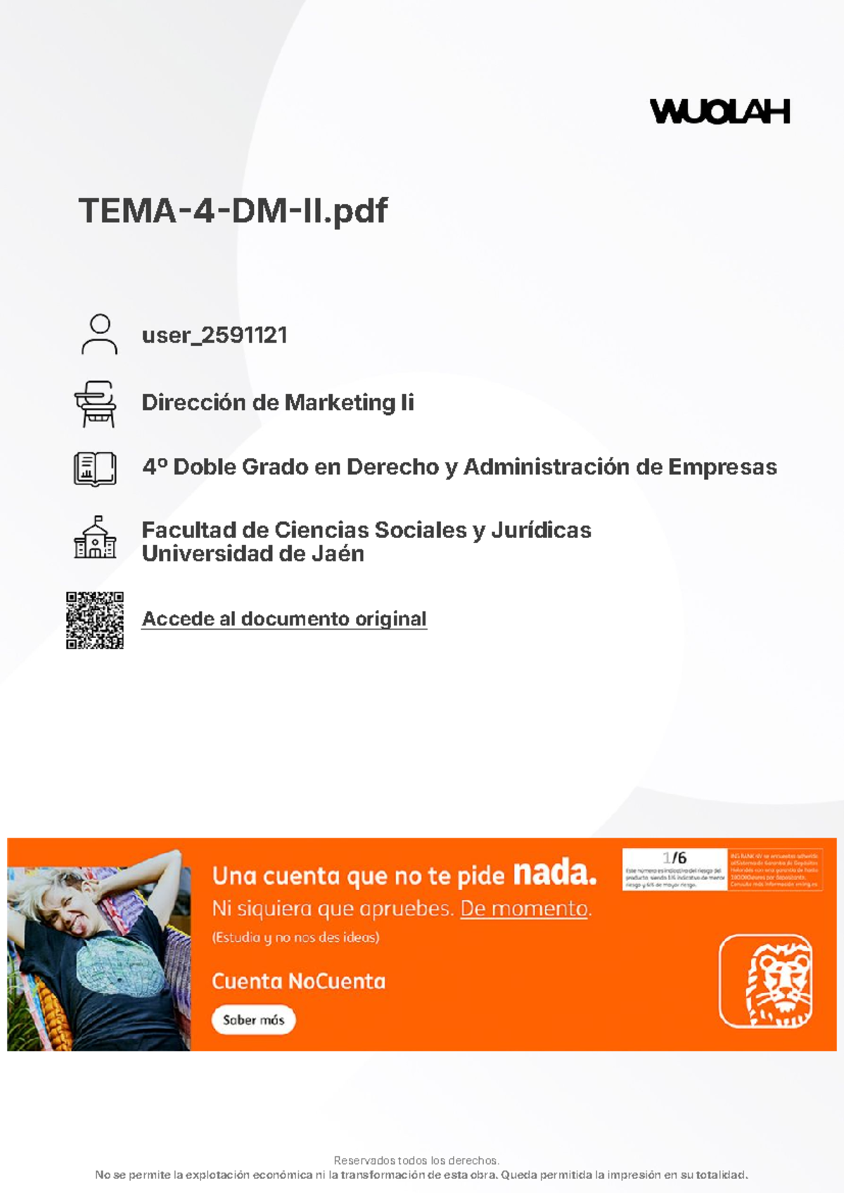 TEMA 4: LA EMPRESA MULTIPRODUCTO - DM II (HADF) - Studocu
