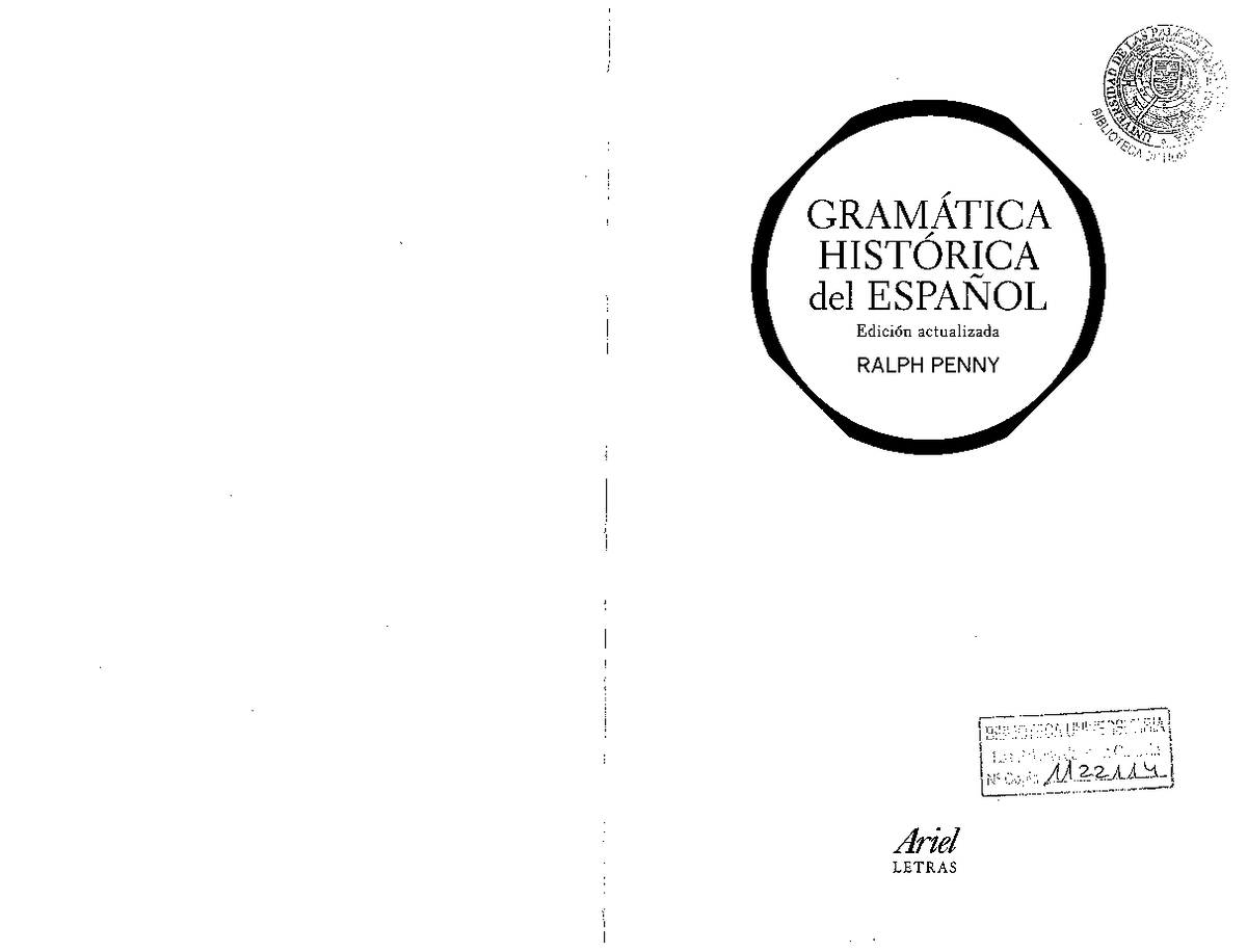 Ralph Penny - temario para complemenntar - LASPAS GRAMÁTICA HISTÓRICA ...